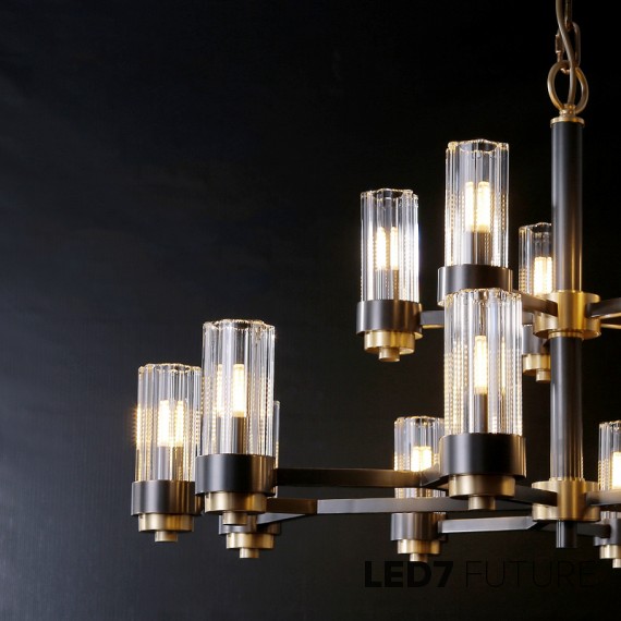 Loft Industry Modern - Const Trust Chandelier